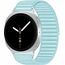 Galaxy Watch 8 | 40 мм | 4G LTE | Silver | Fabric/Mint | S/M, Тип ремешка : Fabric, Размер корпуса : 40 мм, Цвет: Silver, Цвет ремешка: Mint, Размер ремешка : S/M, Подключение часов : Bluetooth / Wi-Fi + 4G LTE, изображение 2